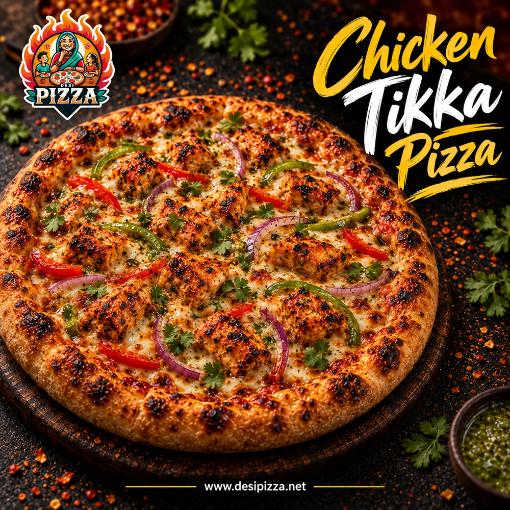 Chicken Tikka Pizza