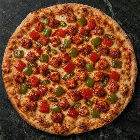 Chili Paneer Pizza — illustrative Swaminarayan recipe preview