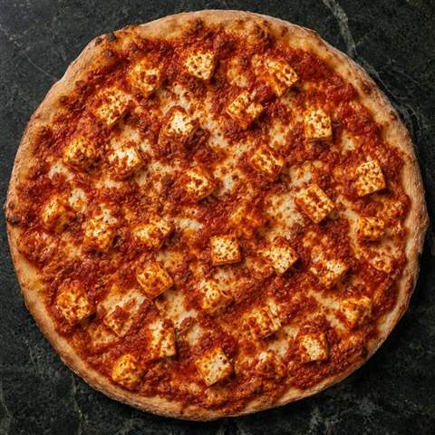 Kashmiri Paneer Pizza — illustrative Swaminarayan recipe preview