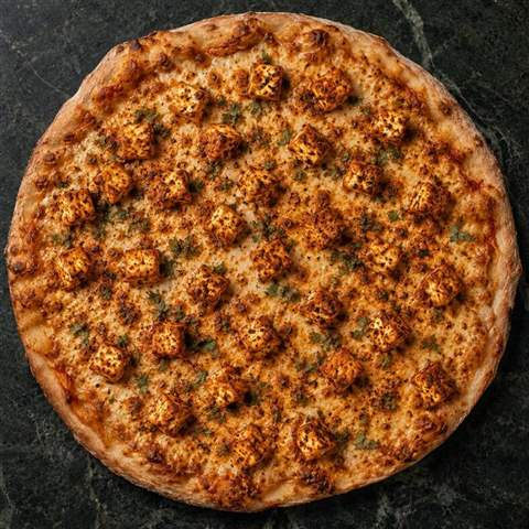 Paneer Garam Masala Pizza — illustrative Swaminarayan recipe preview