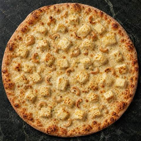 Paneer Korma Pizza — illustrative Swaminarayan recipe preview