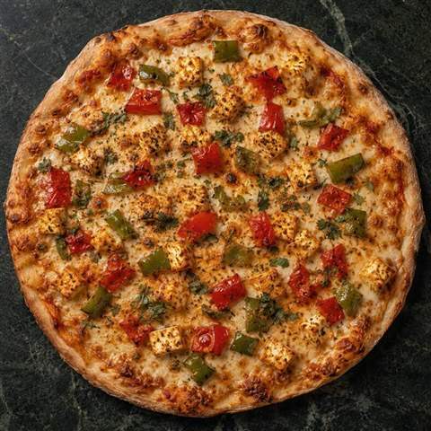 Paneer Tikka Pizza — illustrative Swaminarayan recipe preview