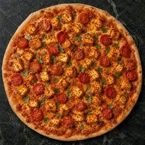 Tangy Masala Paneer Pizza — illustrative Swaminarayan recipe preview